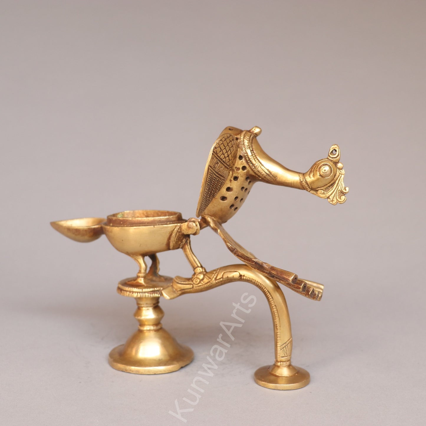 Peacock Incense Burner – A Brass Décor Masterpiece