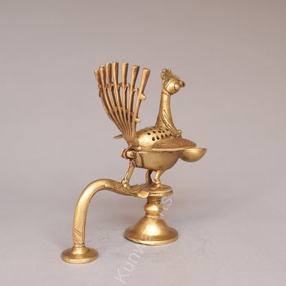 Peacock Incense Burner – A Brass Décor Masterpiece