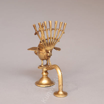 Peacock Incense Burner – A Brass Décor Masterpiece