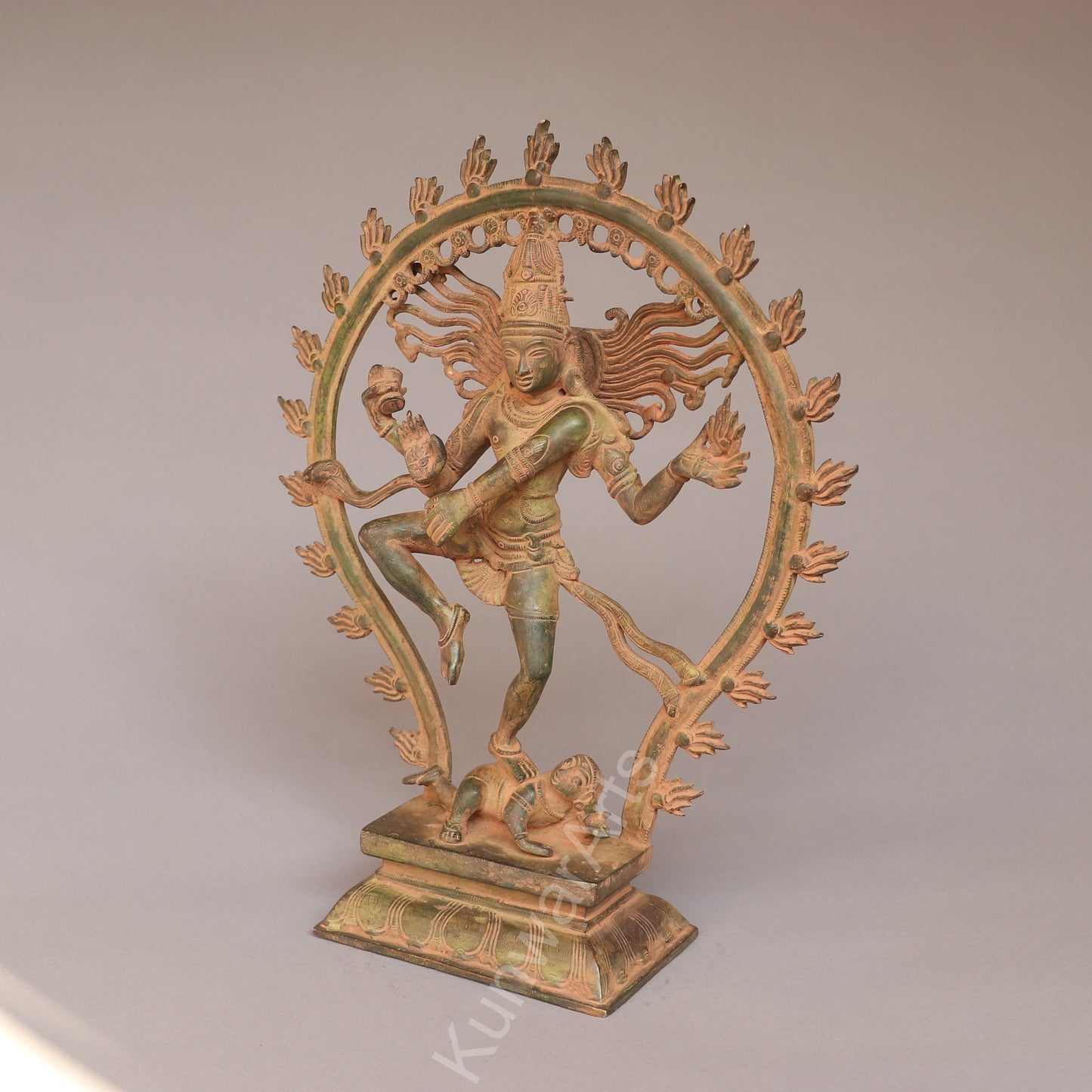 Brass Nataraja Statue – Lord Shiva in Cosmic Dance