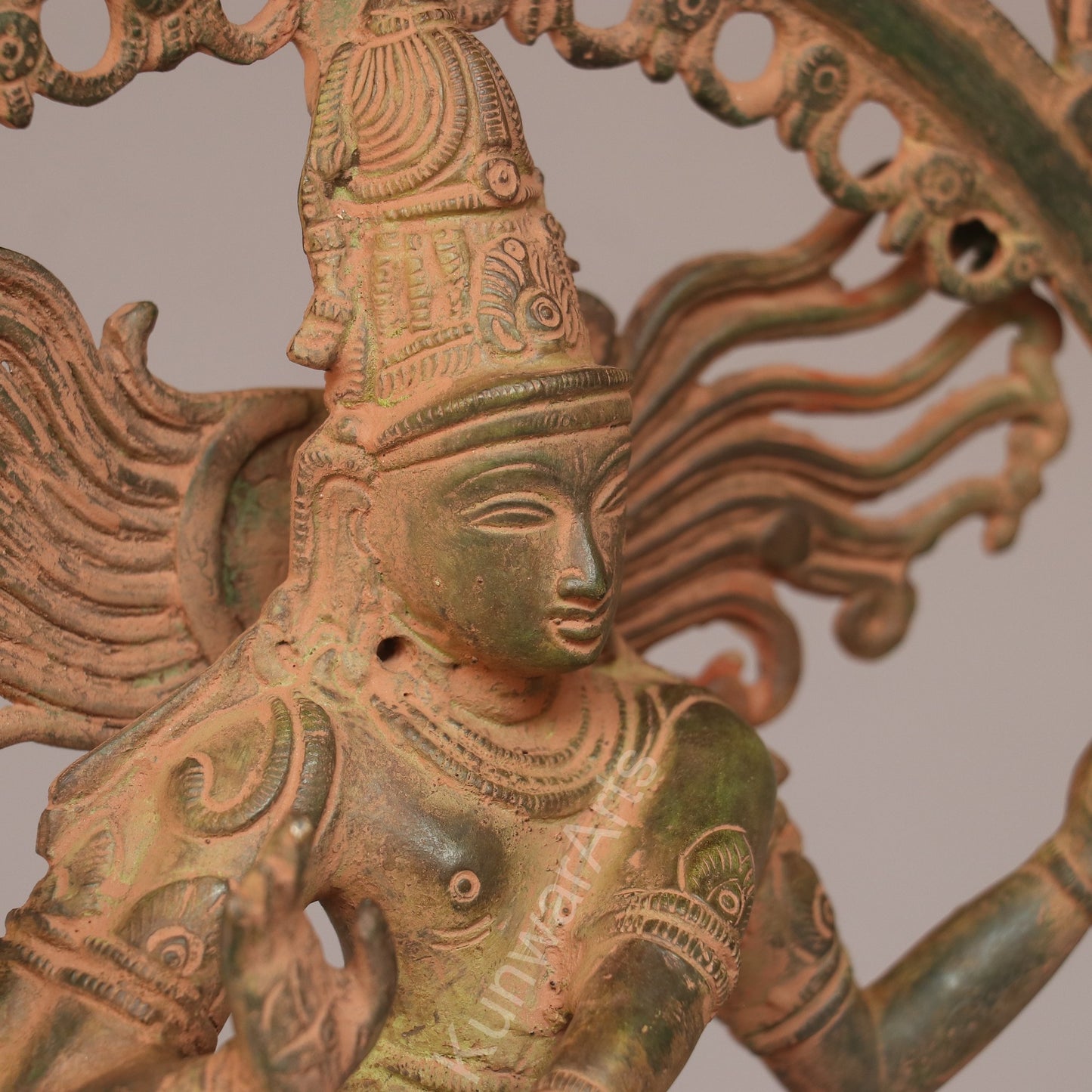 Brass Nataraja Statue – Lord Shiva in Cosmic Dance
