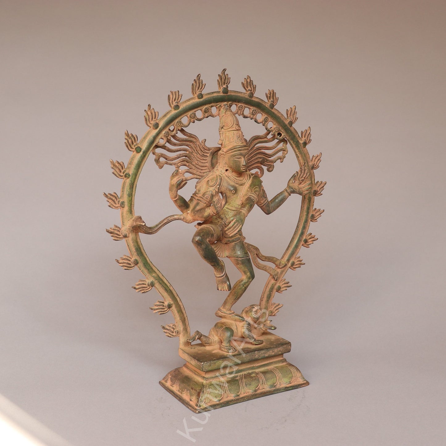 Brass Nataraja Statue – Lord Shiva in Cosmic Dance