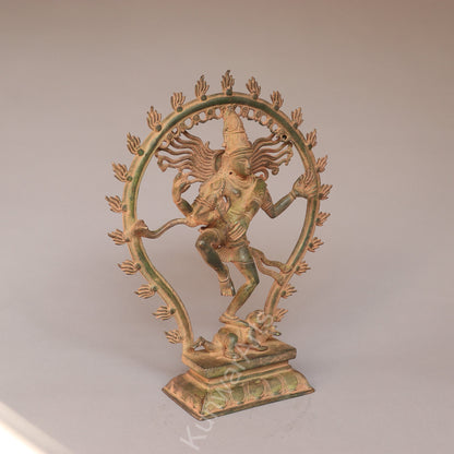 Brass Nataraja Statue – Lord Shiva in Cosmic Dance