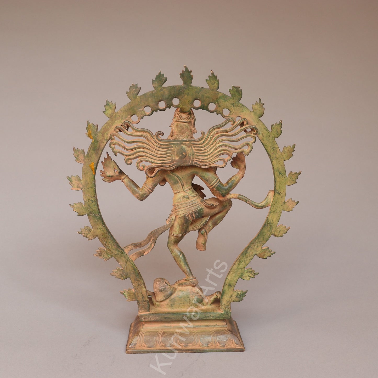 Brass Nataraja Statue – Lord Shiva in Cosmic Dance