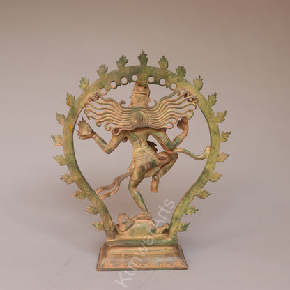 Brass Nataraja Statue – Lord Shiva in Cosmic Dance