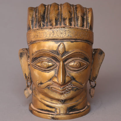 Vintage Brass  Shiva Mukhalingam Head