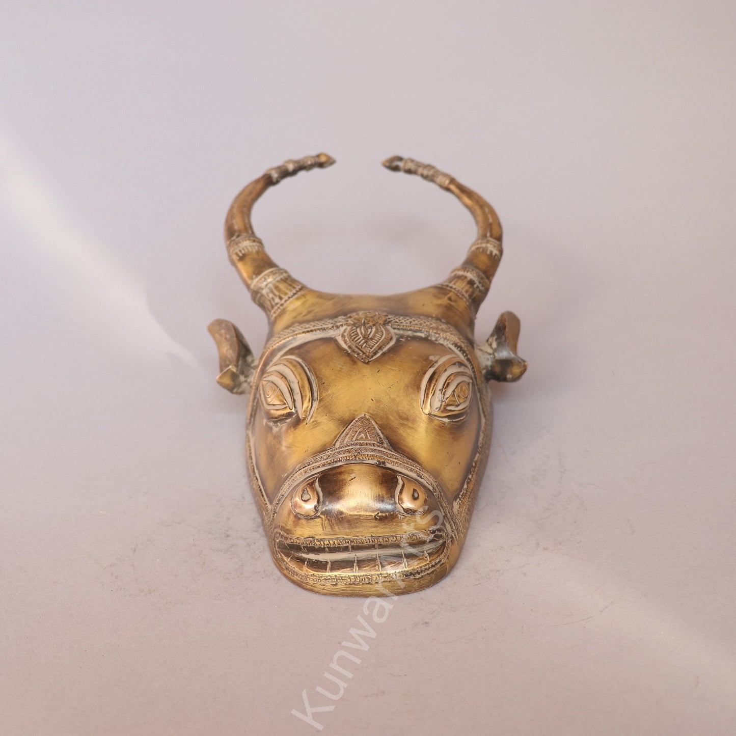 Decorative Wall Hanging Brass Bull Mask