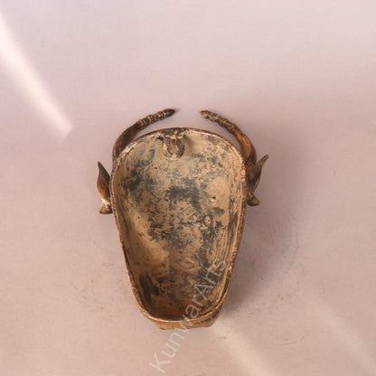 Decorative Wall Hanging Brass Bull Mask