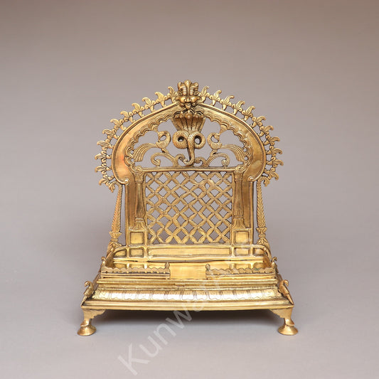 Brass Décor Puja Temple Prabhavali