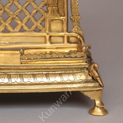 Brass Décor Puja Temple Prabhavali