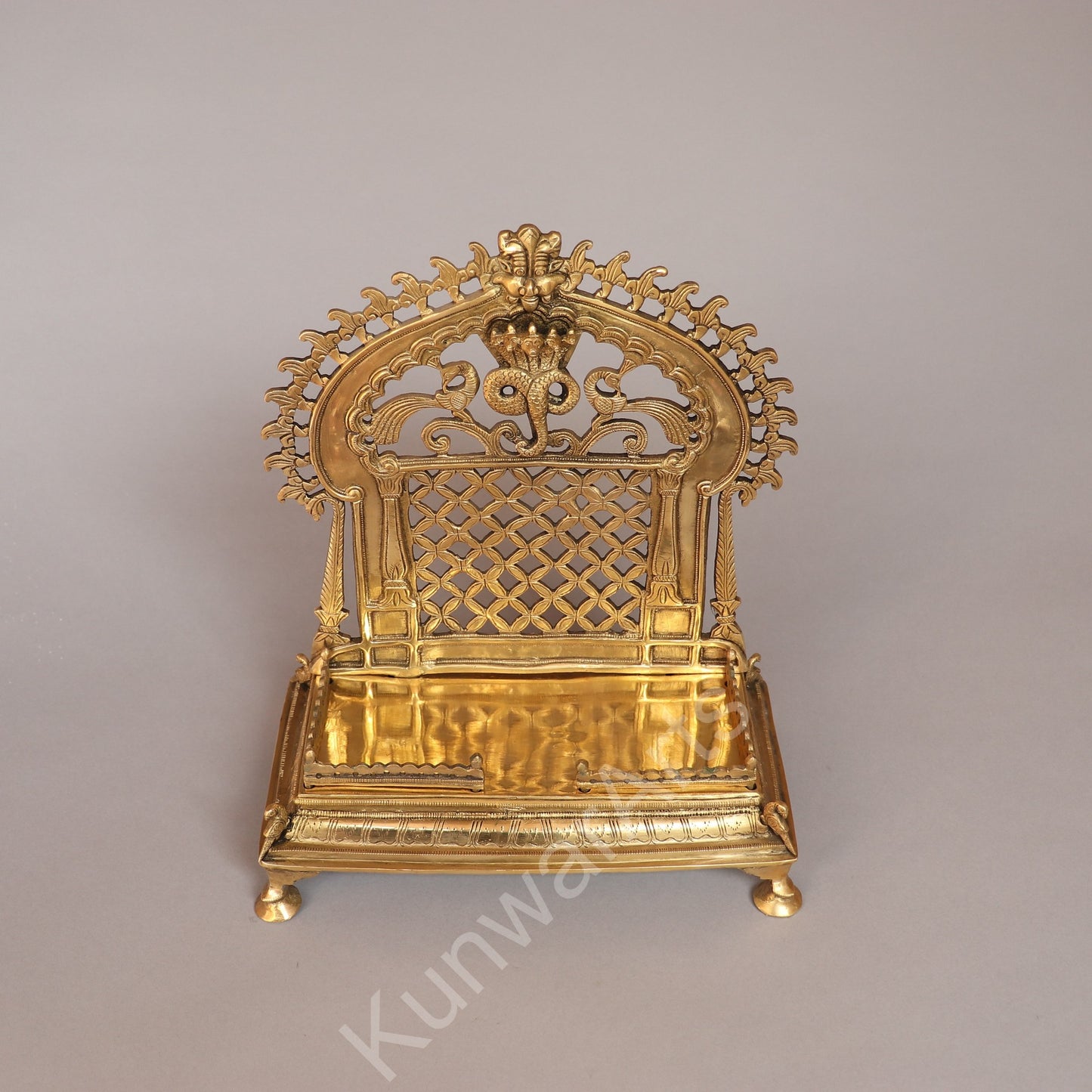 Brass Décor Puja Temple Prabhavali