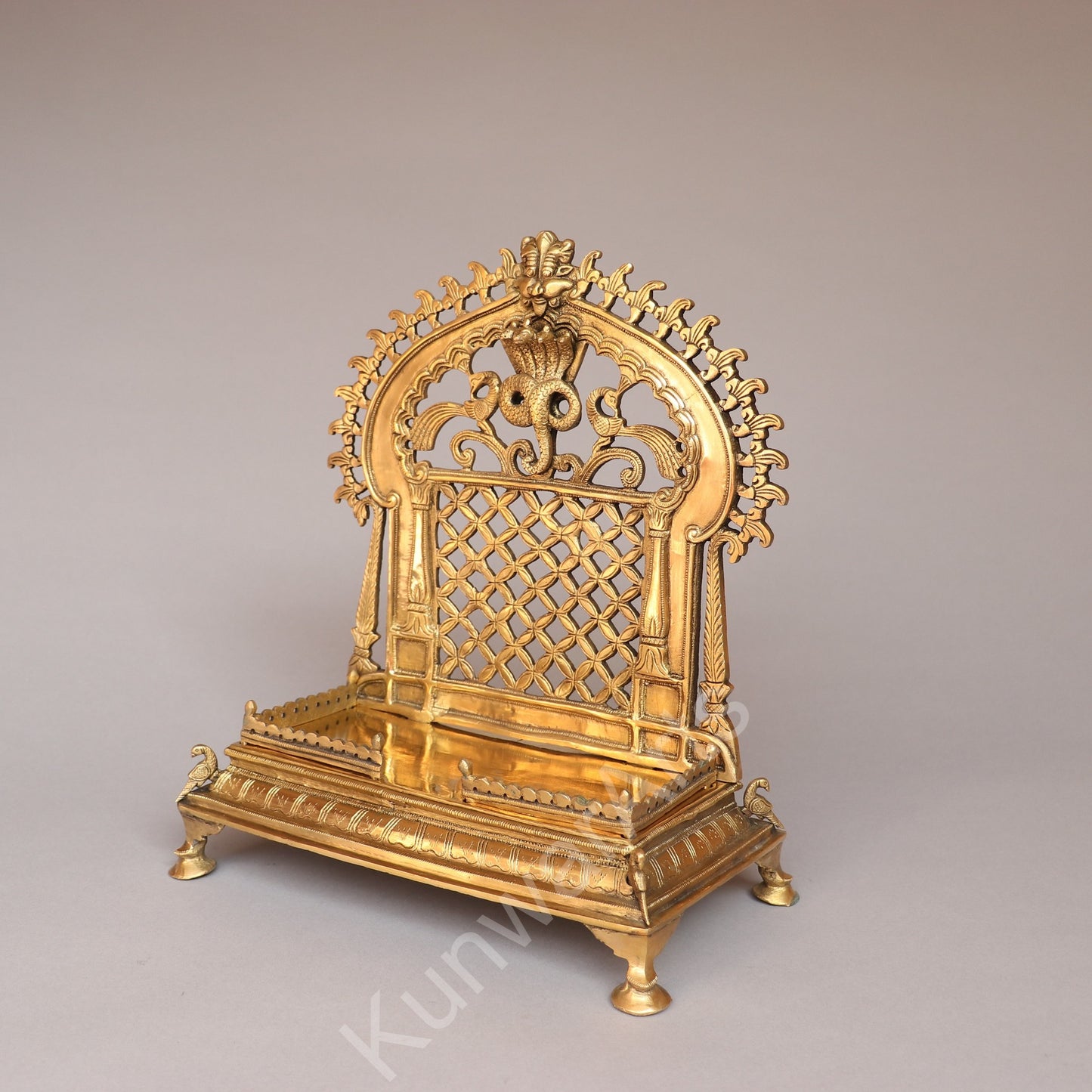 Brass Décor Puja Temple Prabhavali