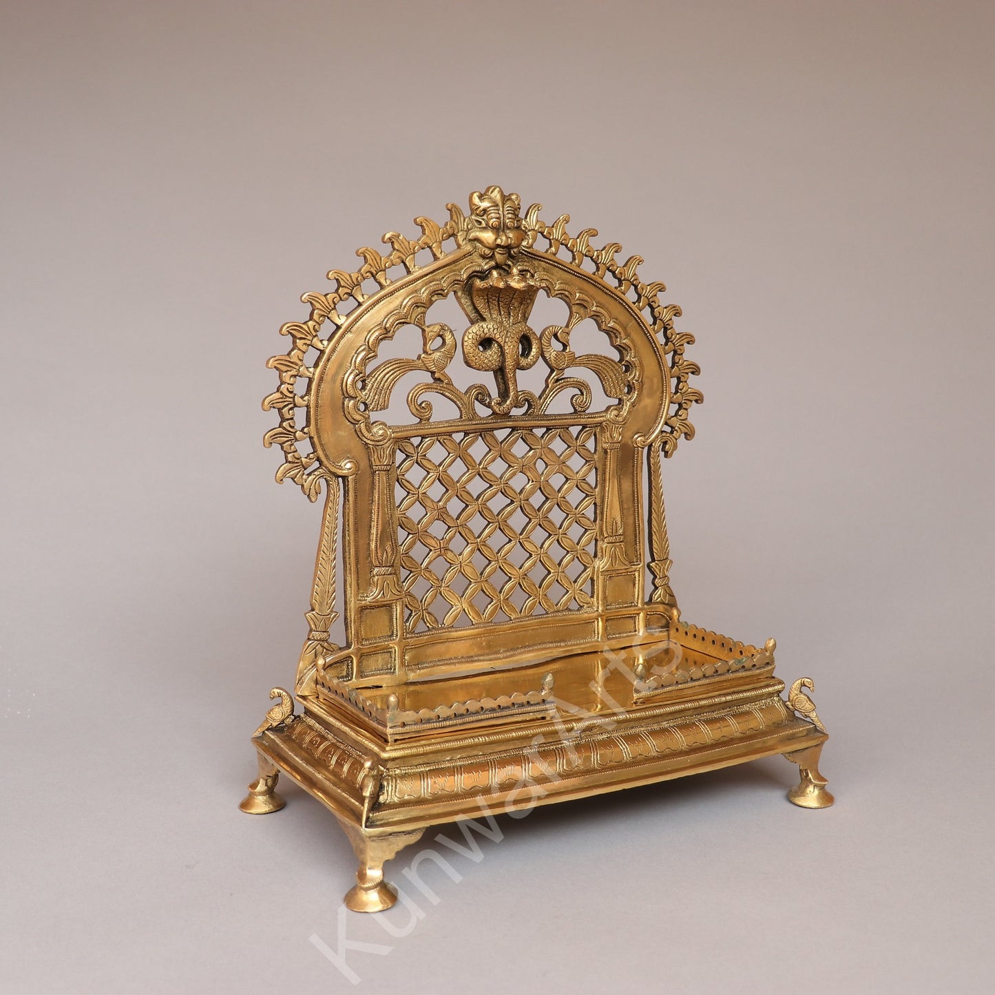 Brass Décor Puja Temple Prabhavali