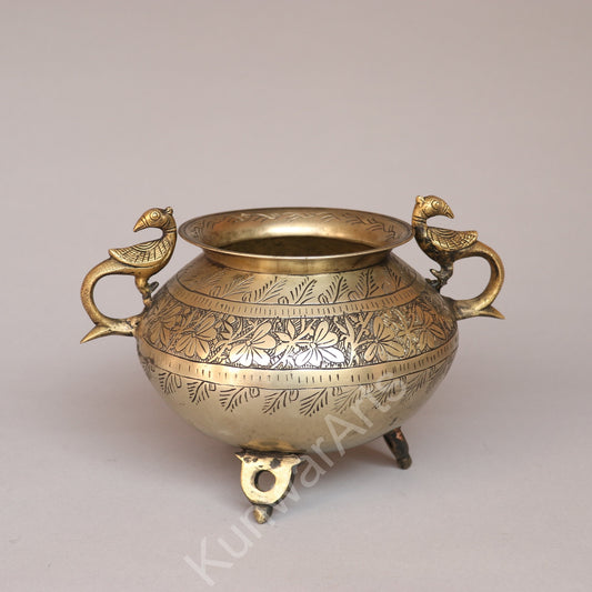Brass Decorative Carving Pots