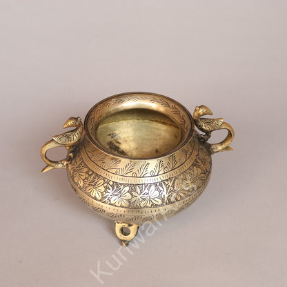 Brass Decorative Carving Pots