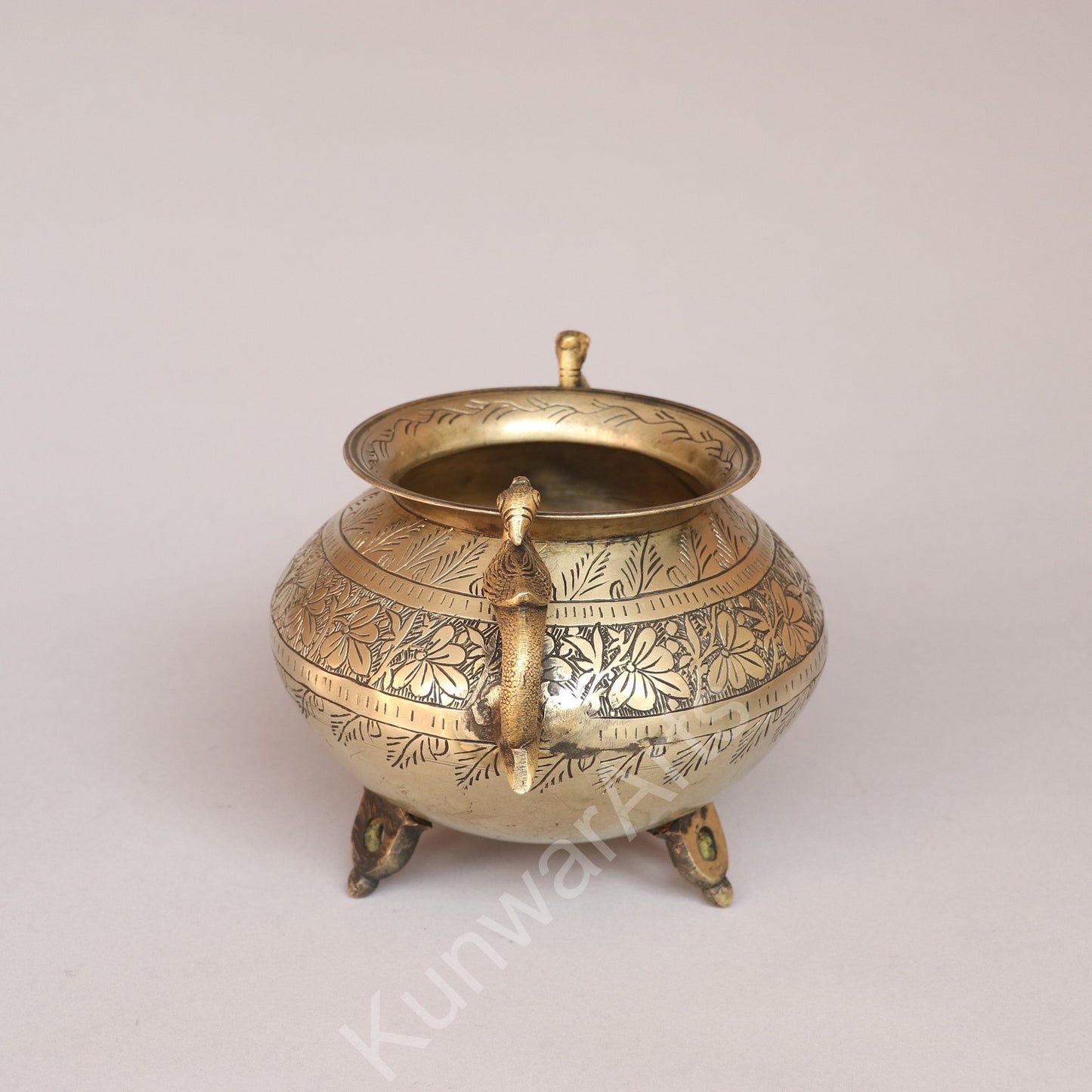 Brass Decorative Carving Pots