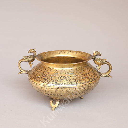 Décor Brass Carving Pots