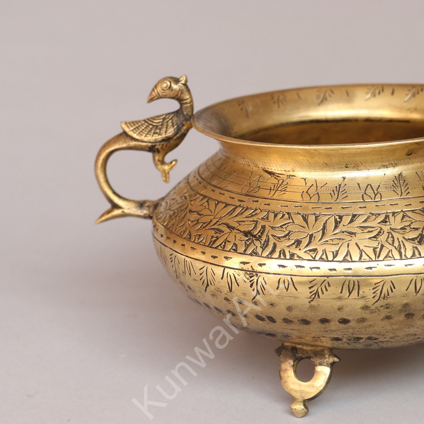 Décor Brass Carving Pots