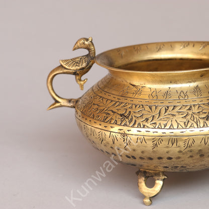 Décor Brass Carving Pots