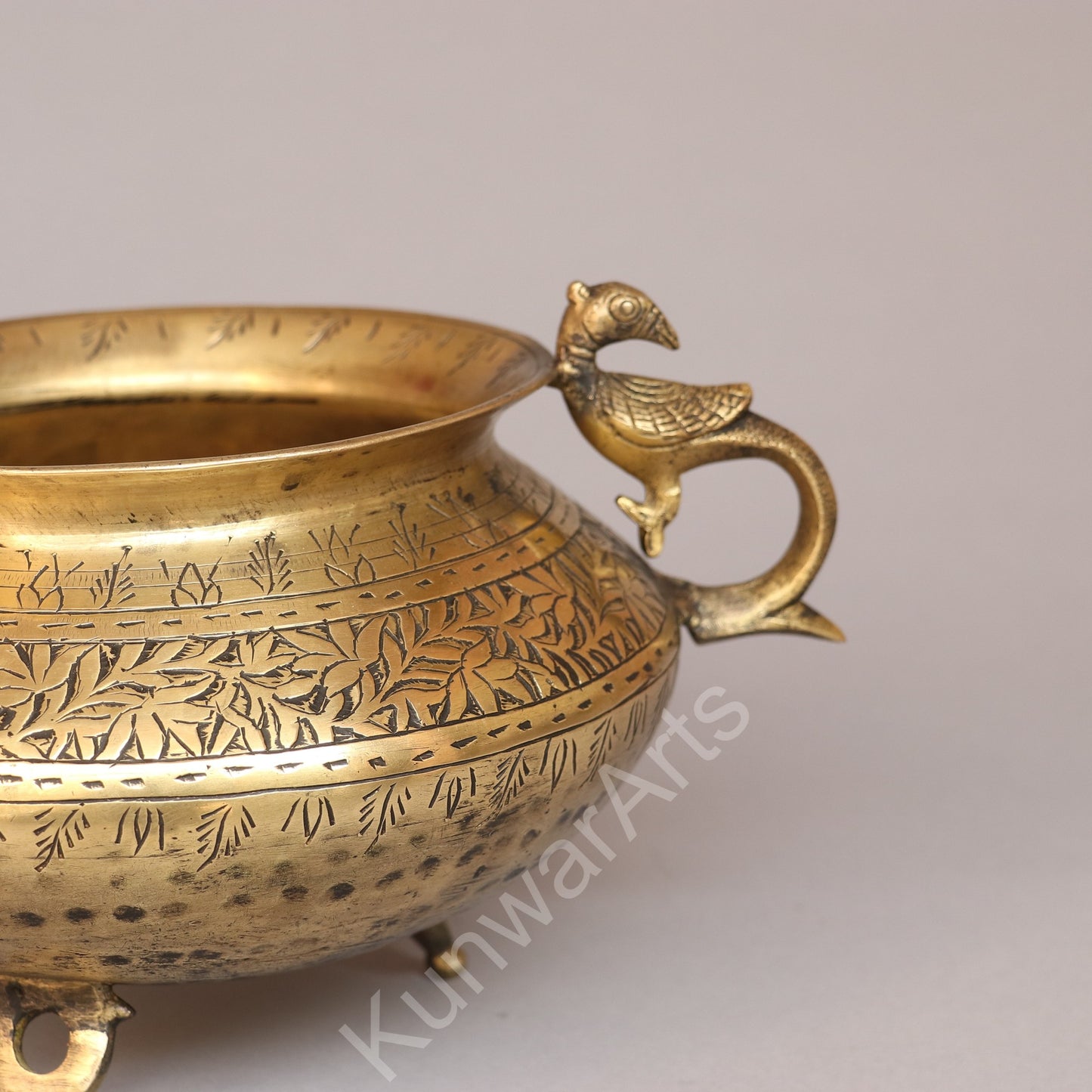 Décor Brass Carving Pots