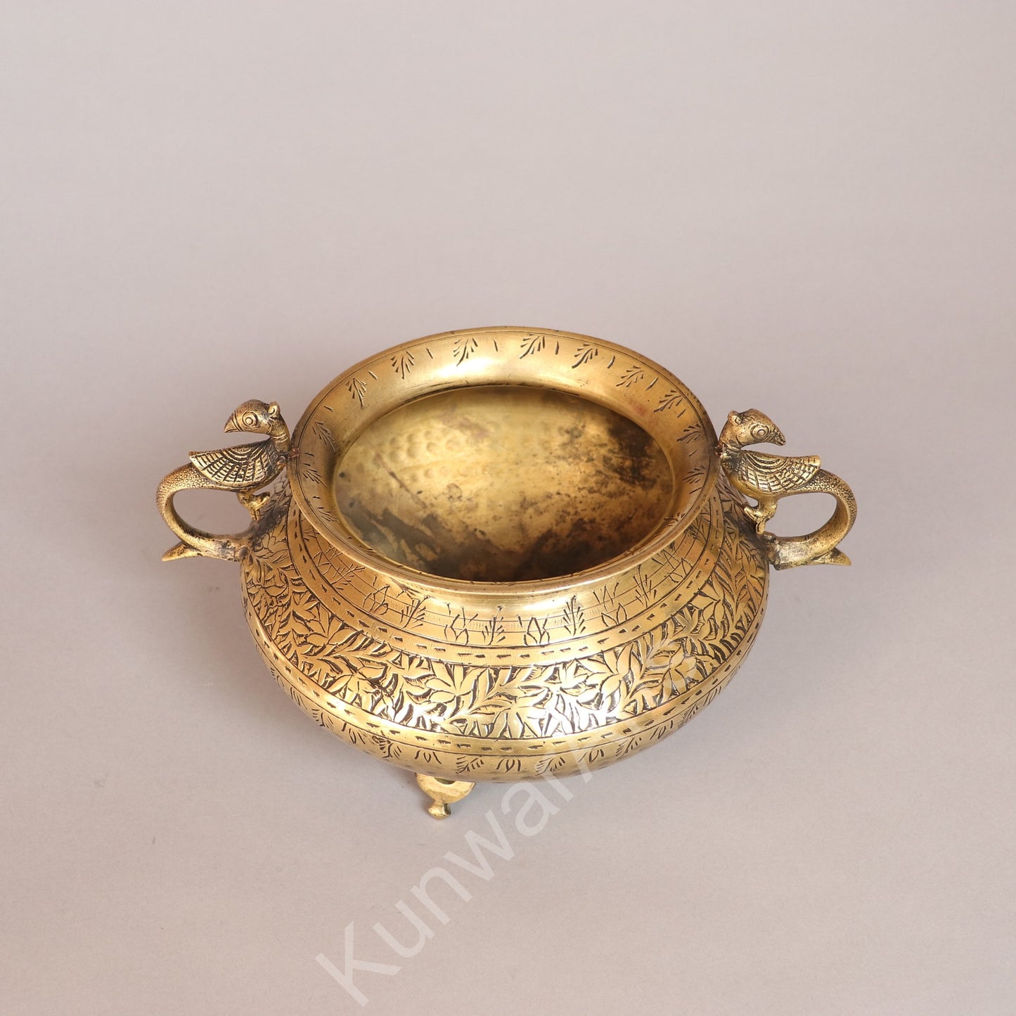 Décor Brass Carving Pots