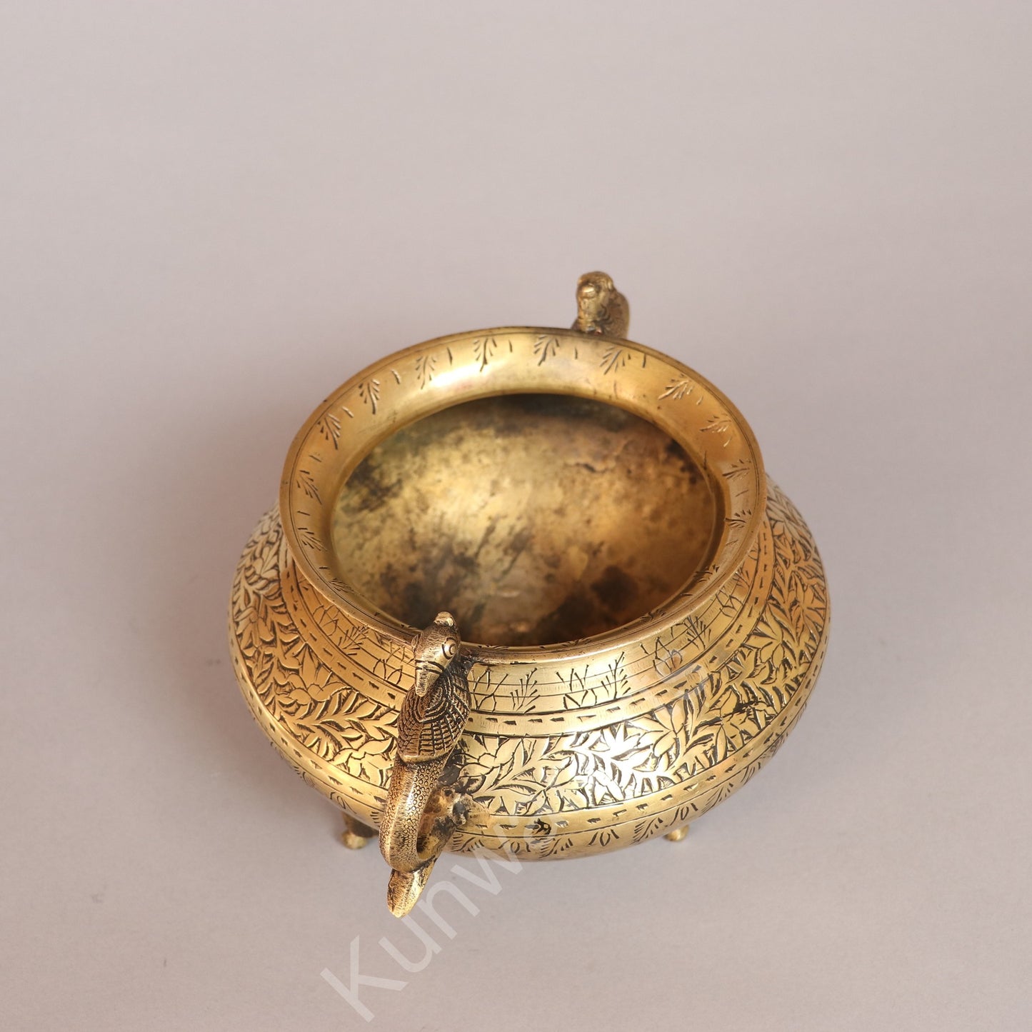 Décor Brass Carving Pots