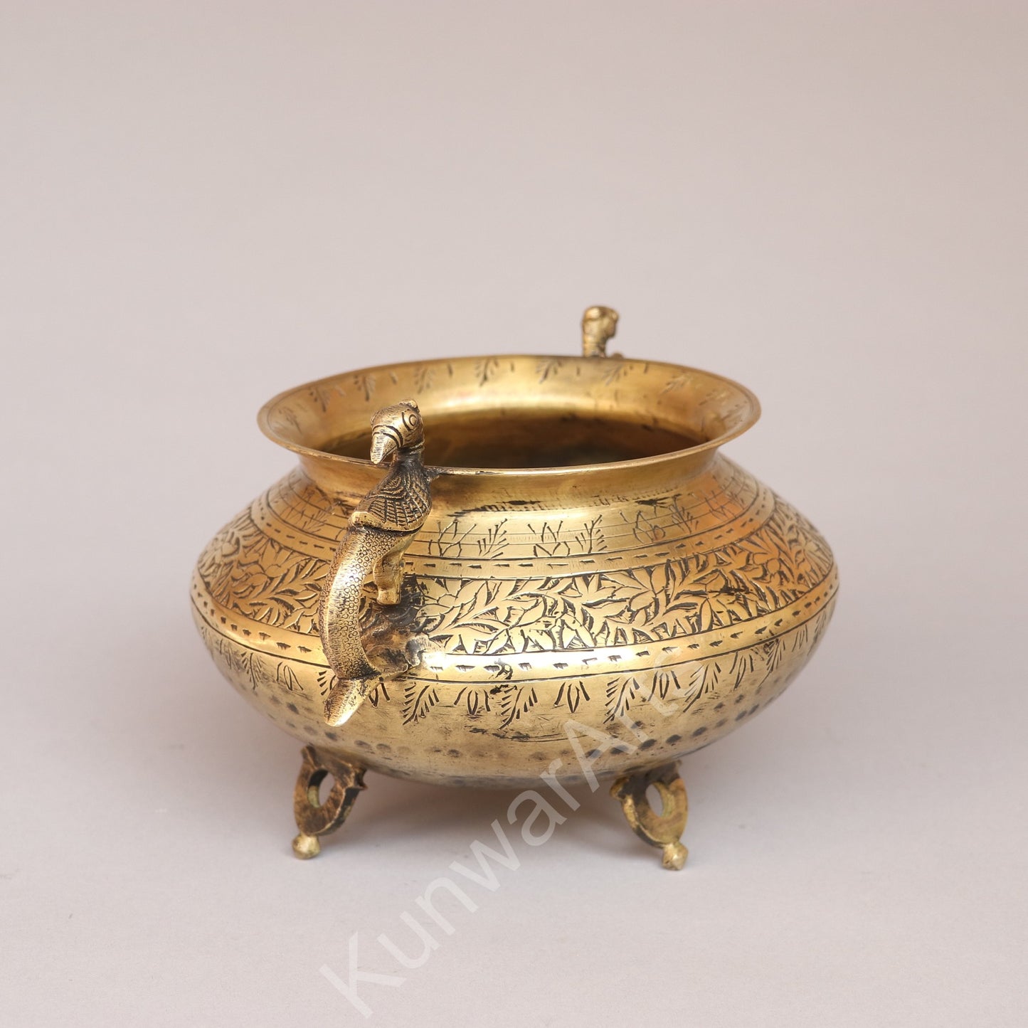 Décor Brass Carving Pots