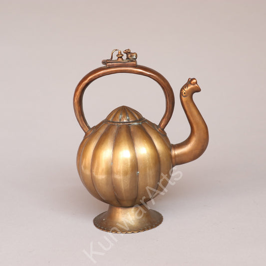 Vintage Copper Decorative Tea Kettle
