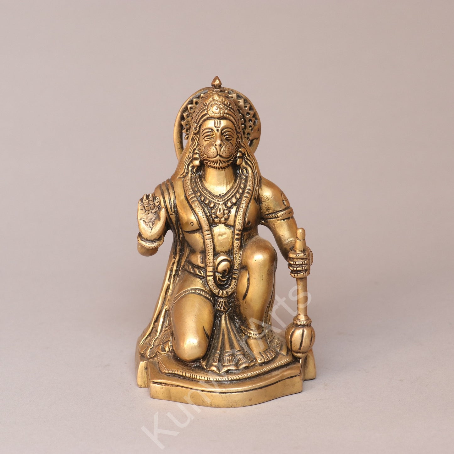Brass Lord Hanuman Idol