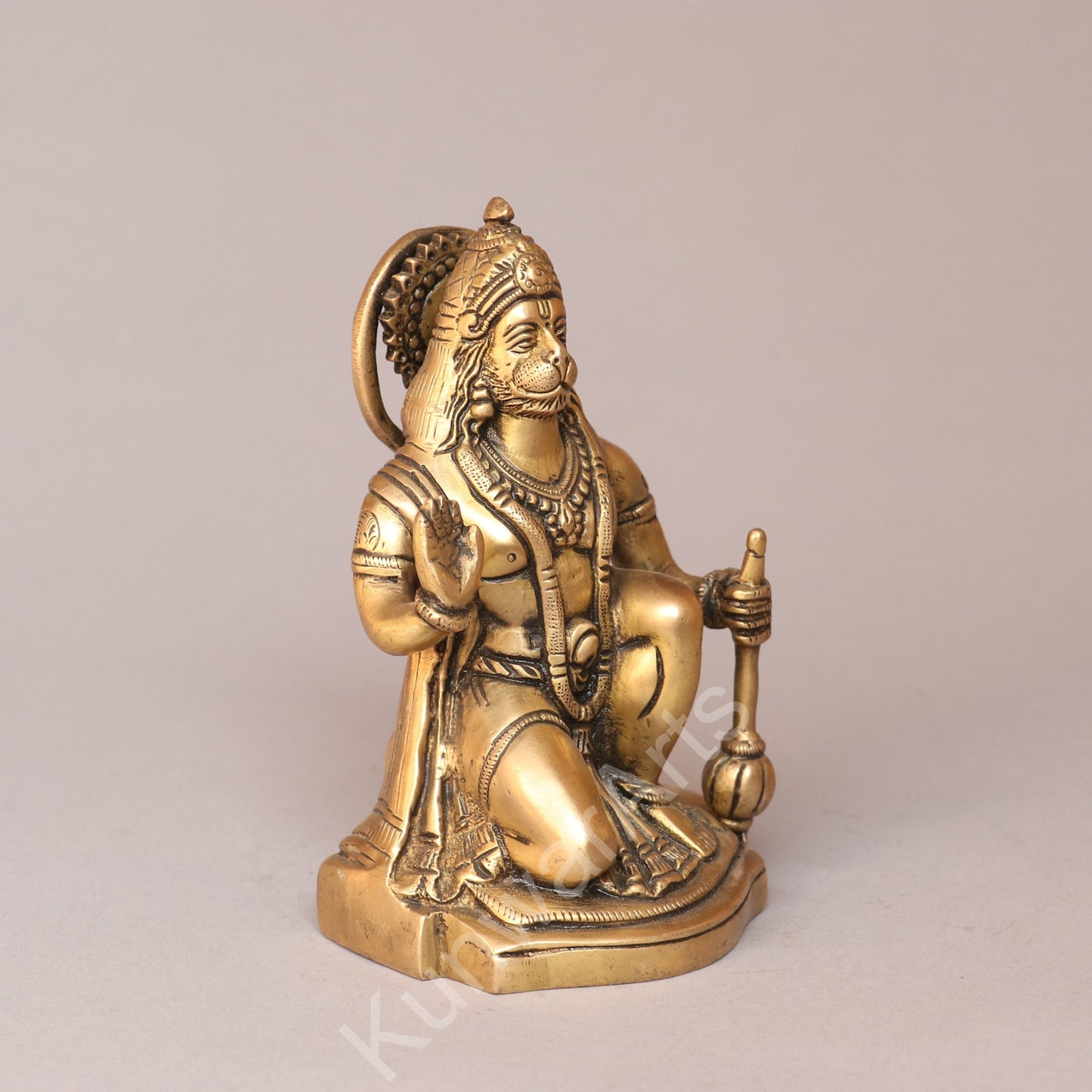 Brass Lord Hanuman Idol