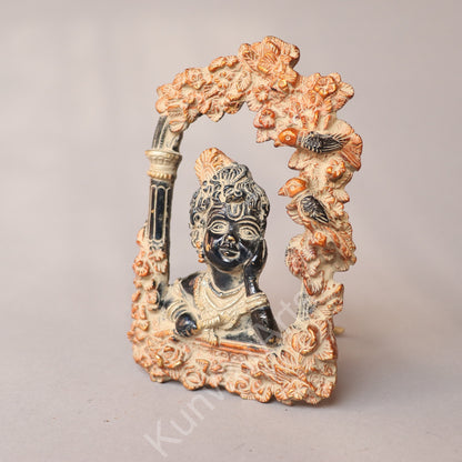 Brass Décor Krishna Wall Hanging