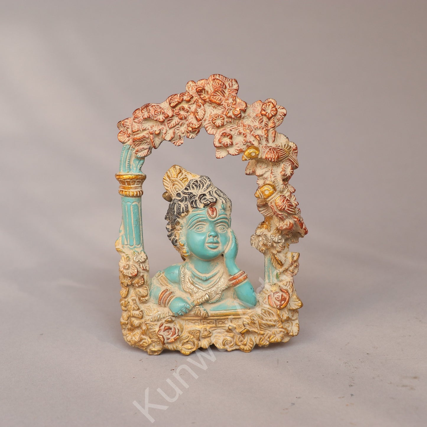 Décor Brass Krishna Wall Hanging