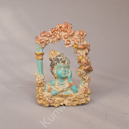 Décor Brass Krishna Wall Hanging