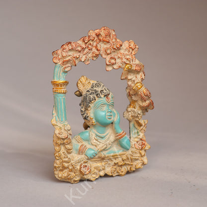 Décor Brass Krishna Wall Hanging