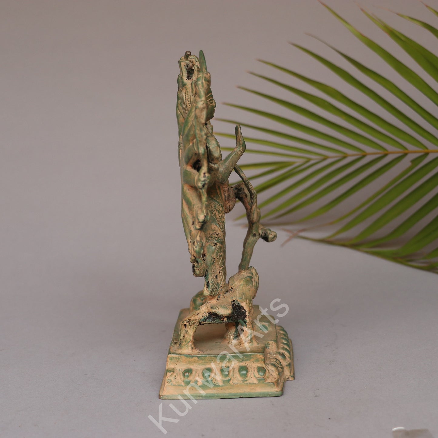 Brass Goddess Durga Statue