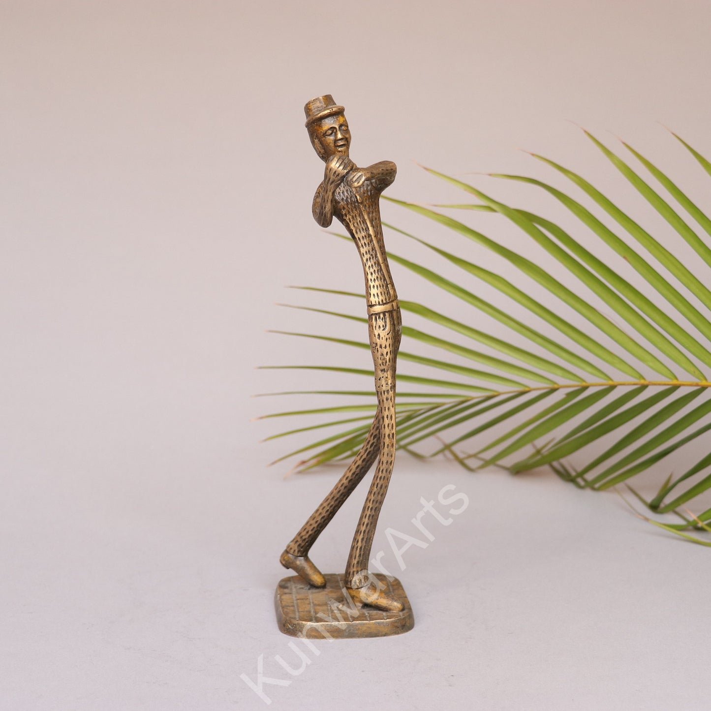 Polo Player Brass Figurine