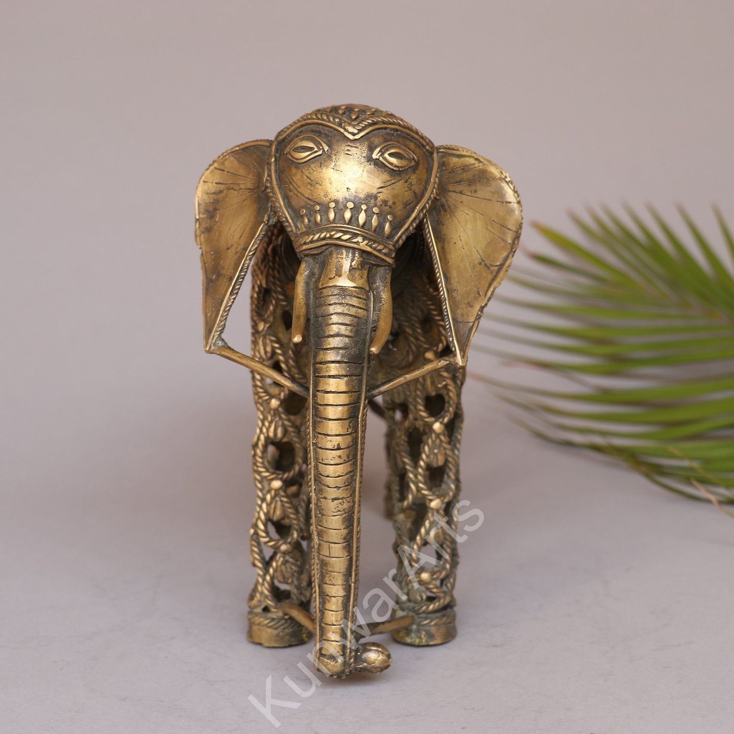 Dokra Tribal Decorative Elephant Figurine