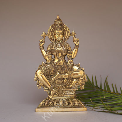 Brass Lakshmi Wall Hanging Figurine