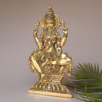 Brass Lakshmi Wall Hanging Figurine