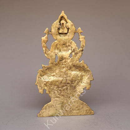 Brass Lakshmi Wall Hanging Figurine