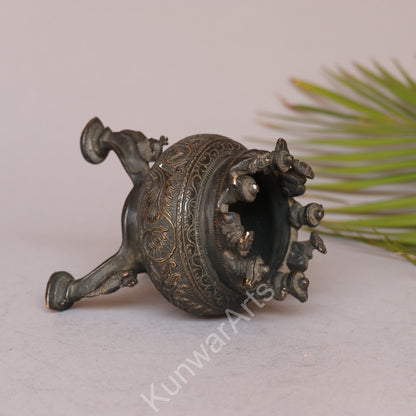 Brass Ganga Jali (Gangajal Container).