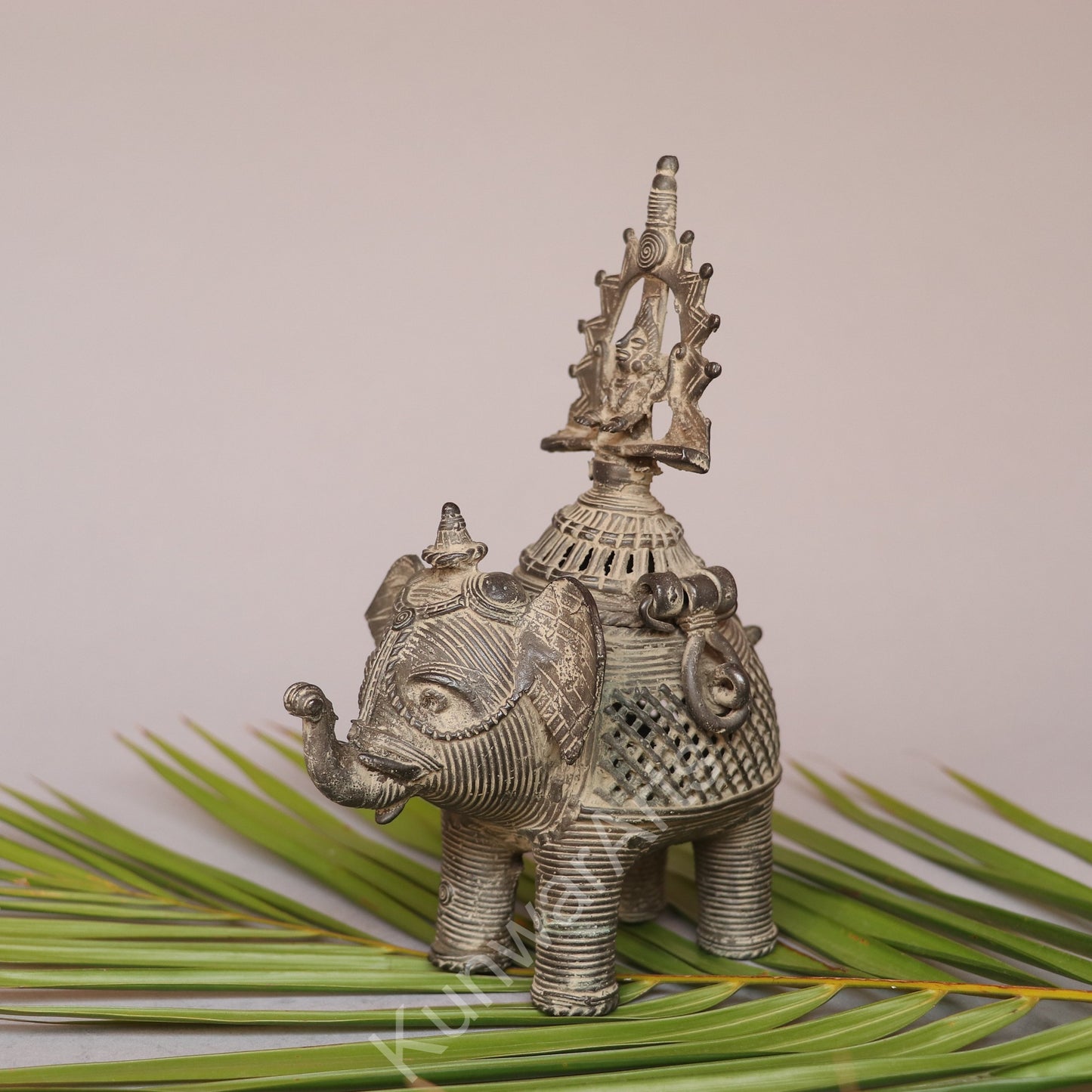 Dokra Tribal Elephant Figurine