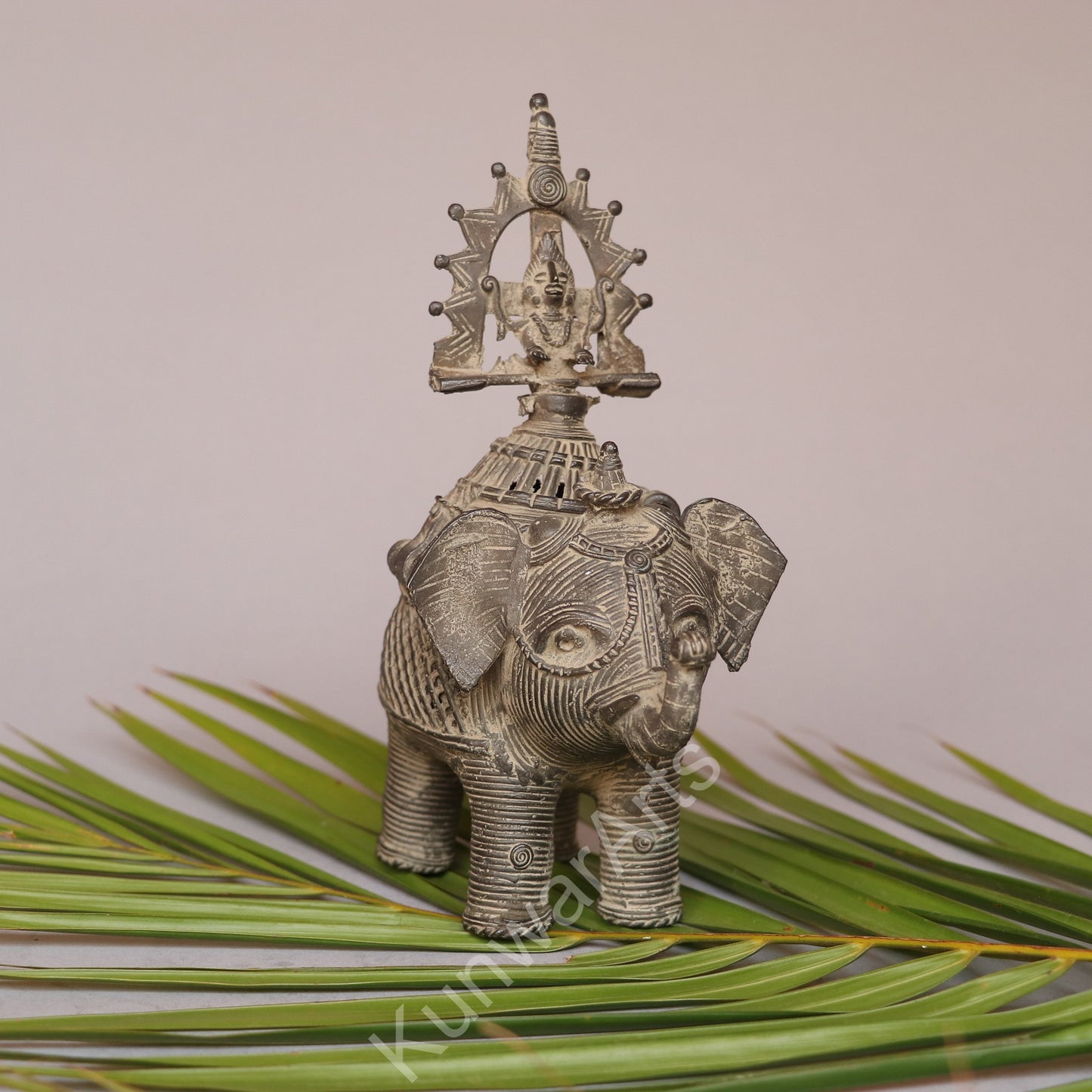 Dokra Tribal Elephant Figurine