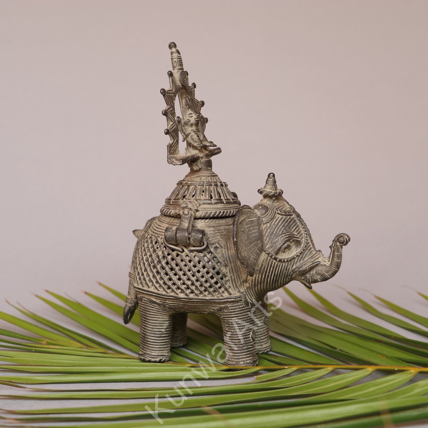 Dokra Tribal Elephant Figurine