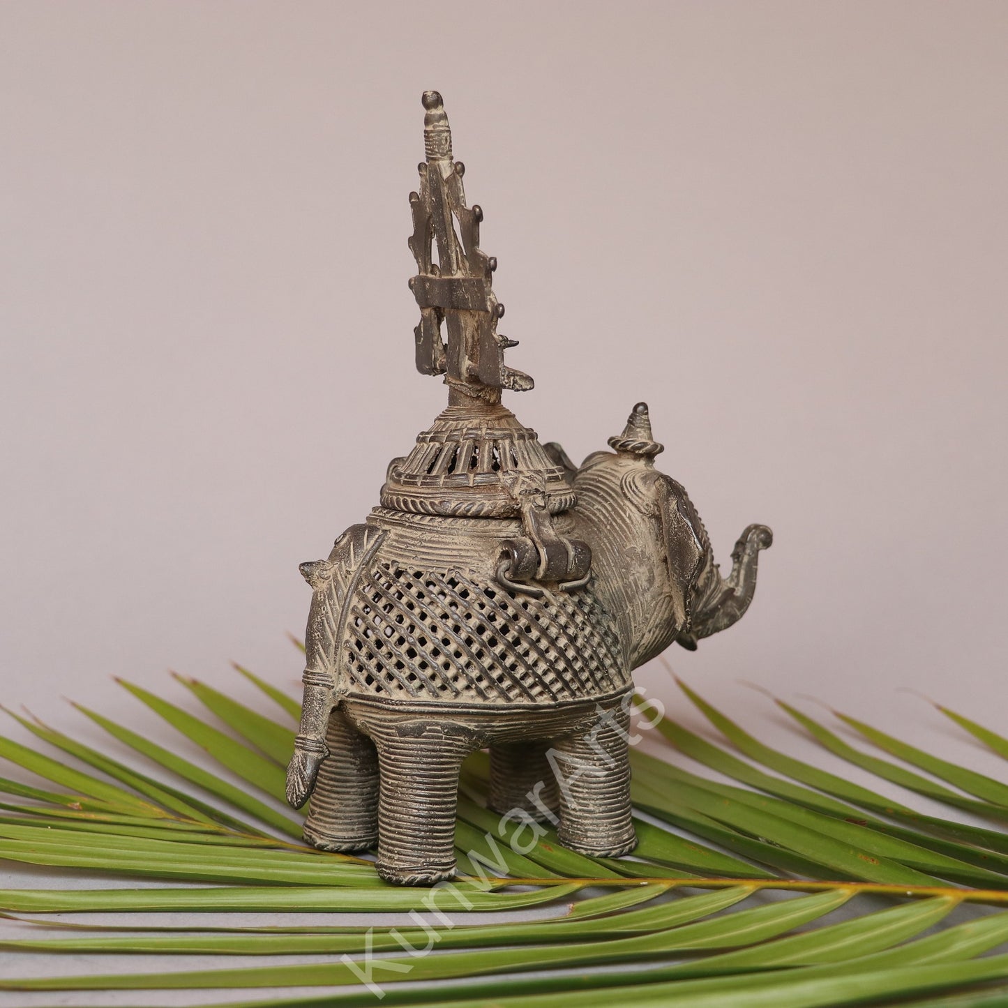 Dokra Tribal Elephant Figurine