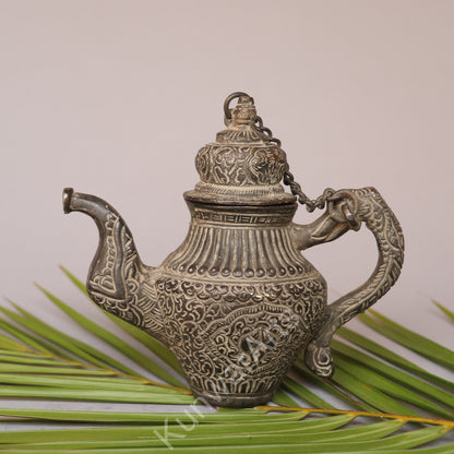 Vintage Brass Tea Kettle