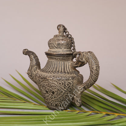Vintage Brass Tea Kettle