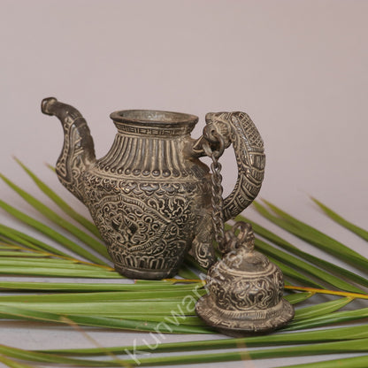 Vintage Brass Tea Kettle