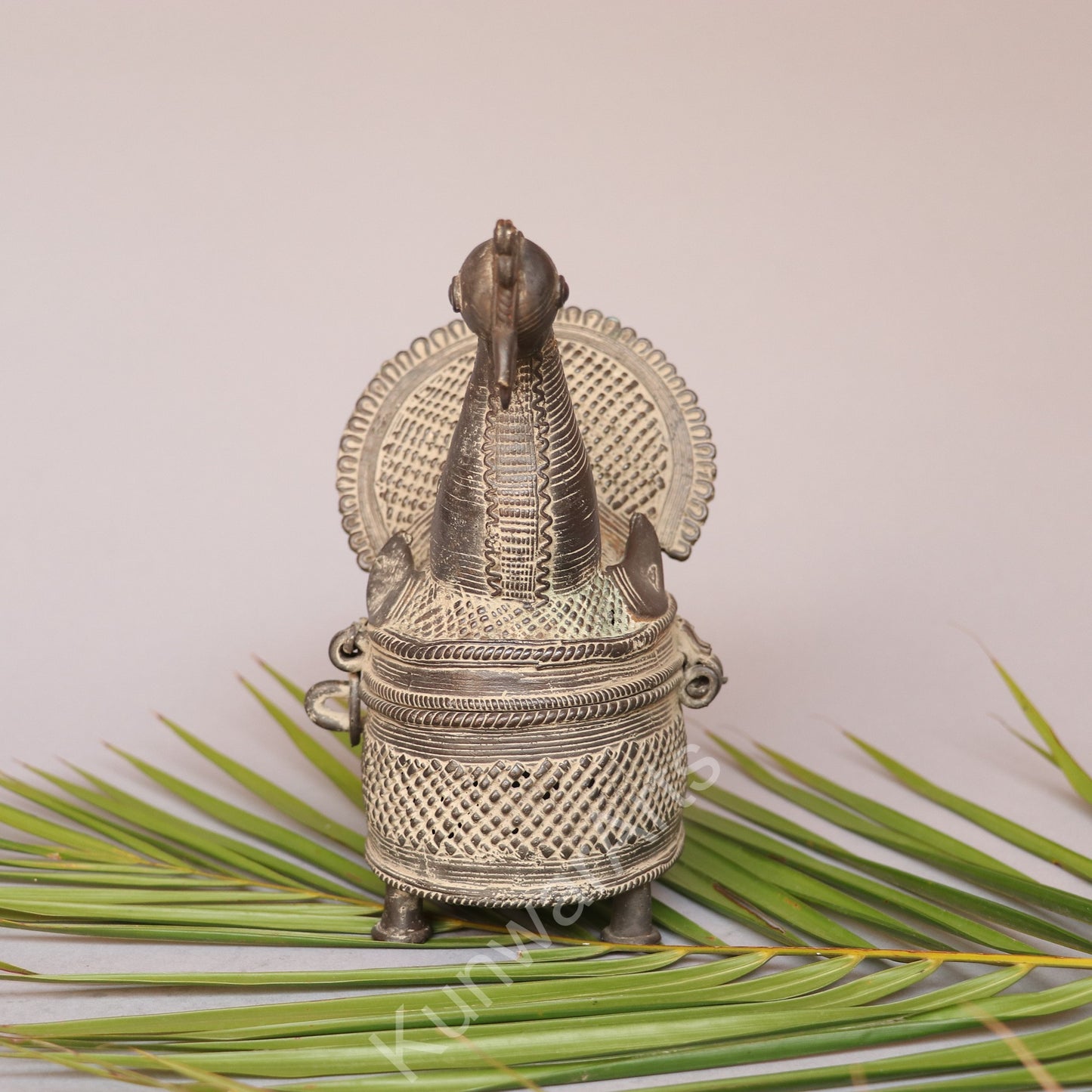 Brass Peacock Decorative Storage Box