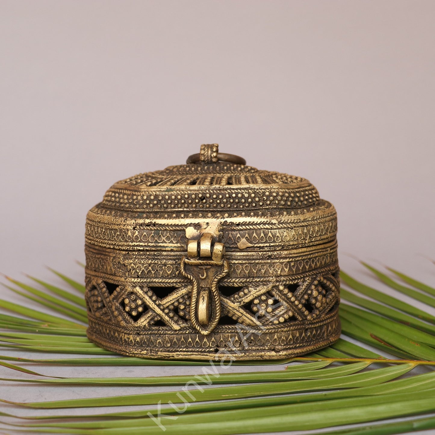 Brass Decorative Storage Box